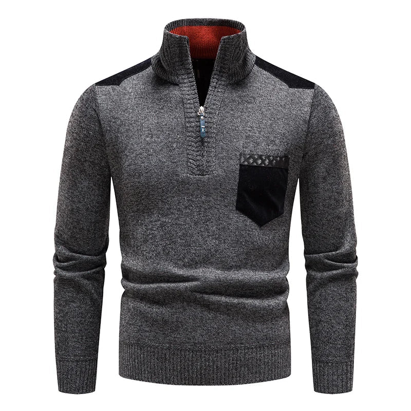 NOA | ZIP-UP FLEECE PULLOVER