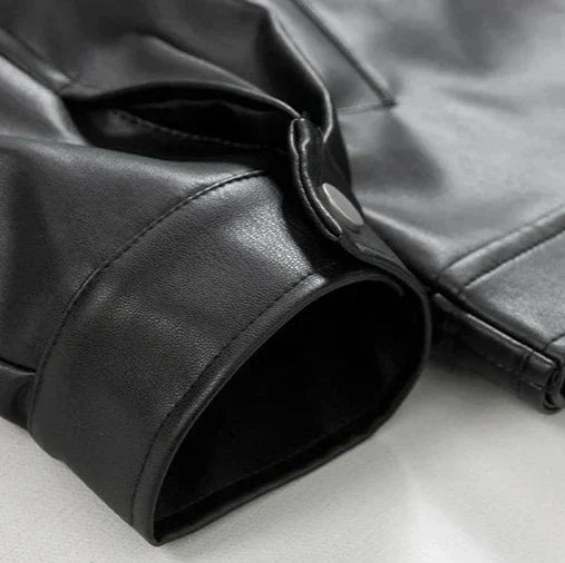 NOA | OVERSIZED LEATHER BOMBER JACKET