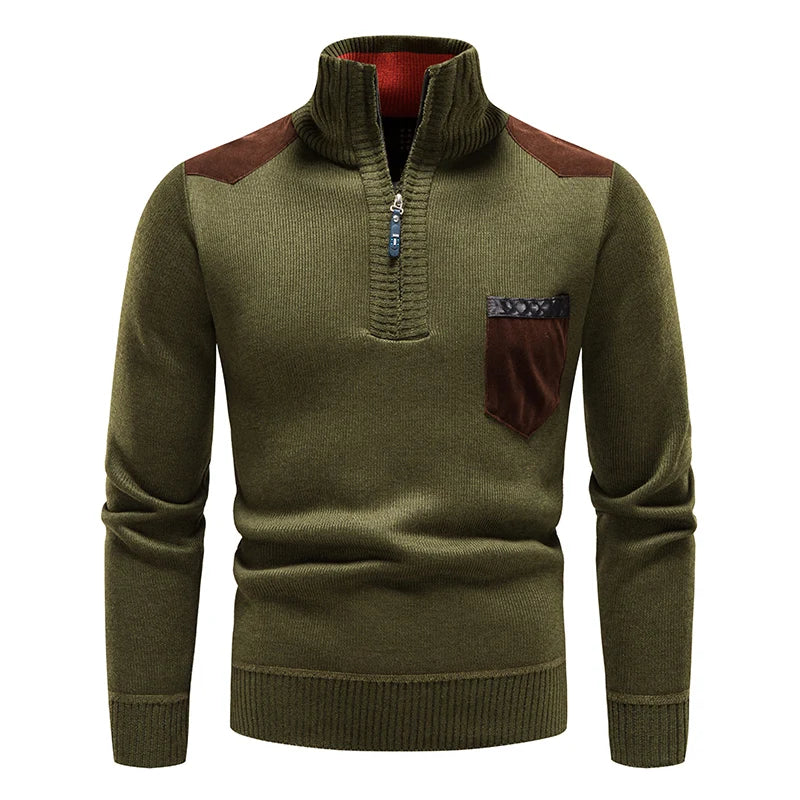 NOA | ZIP-UP FLEECE PULLOVER