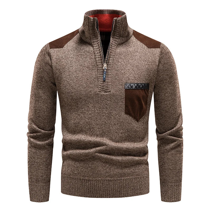 NOA | ZIP-UP FLEECE PULLOVER