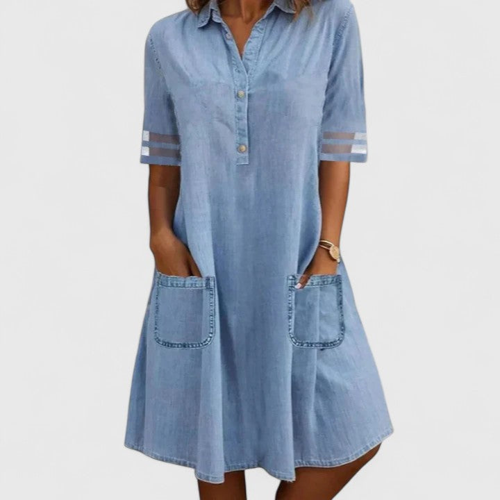 NOA | CLASSIC DENIM SHIRT DRESS