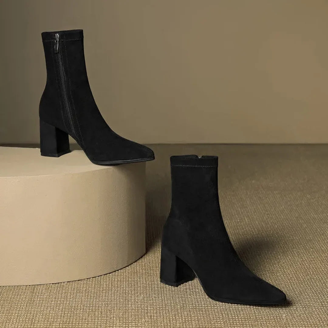 Women's heeled ankle boots
