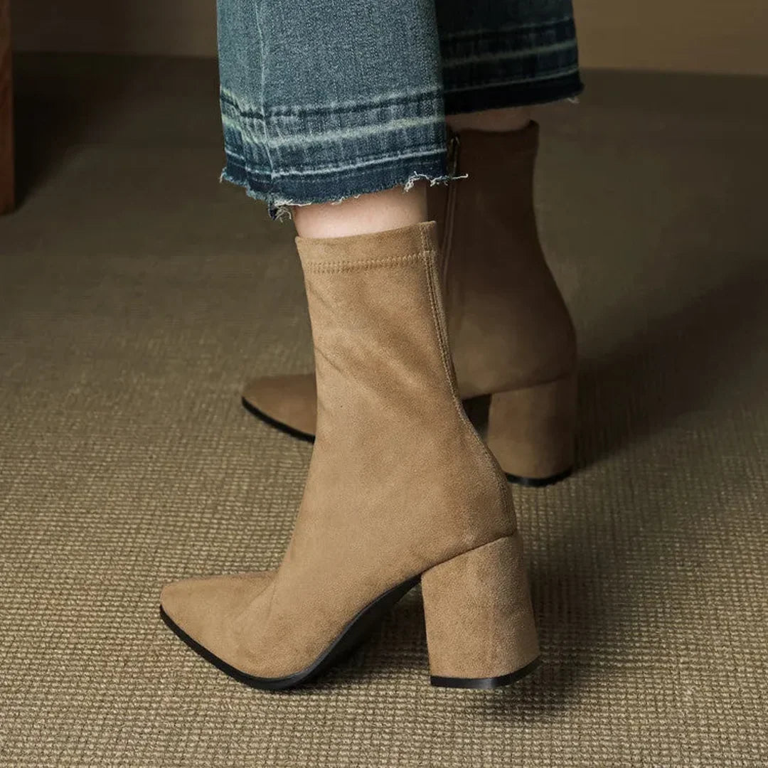 Women's heeled ankle boots