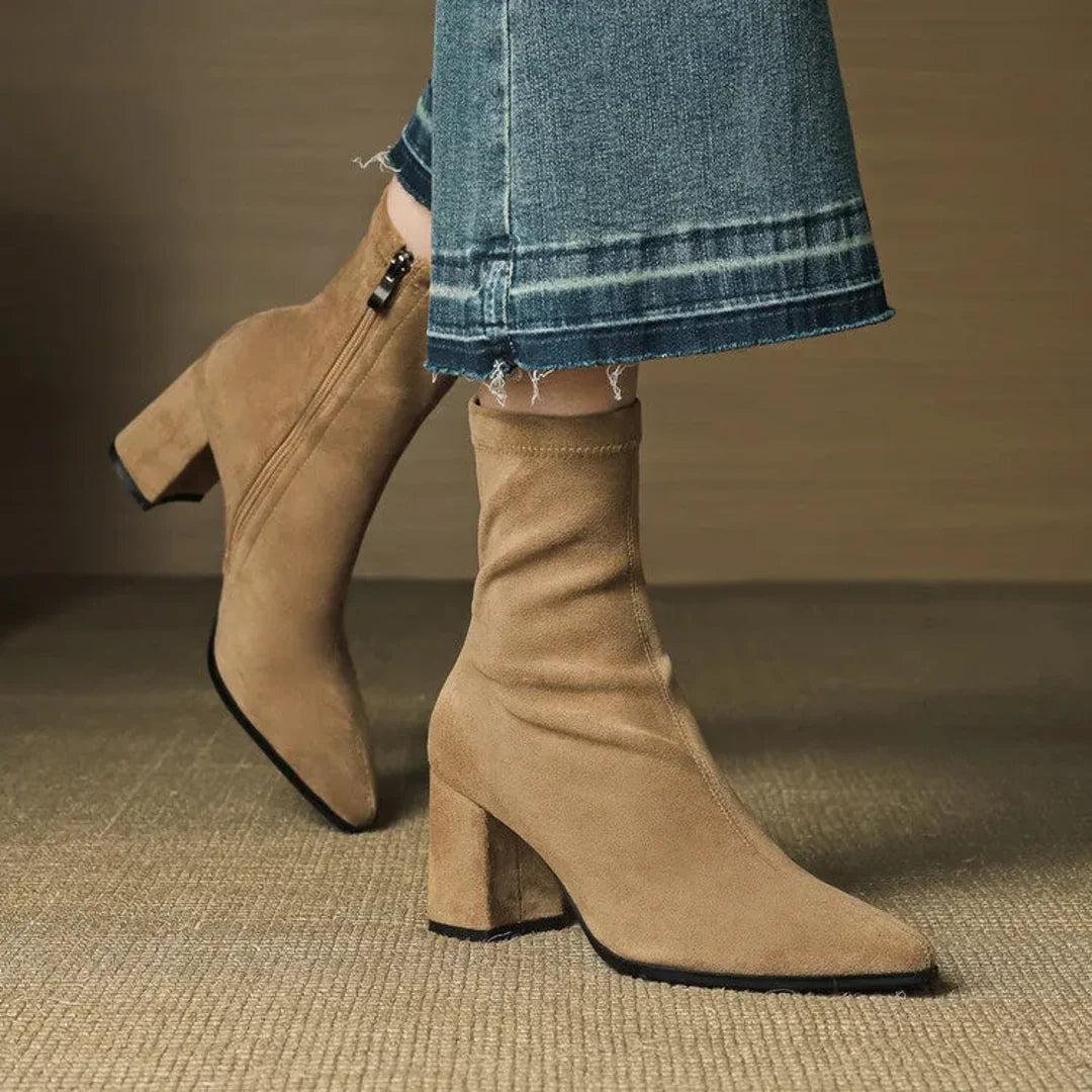 Women's heeled ankle boots