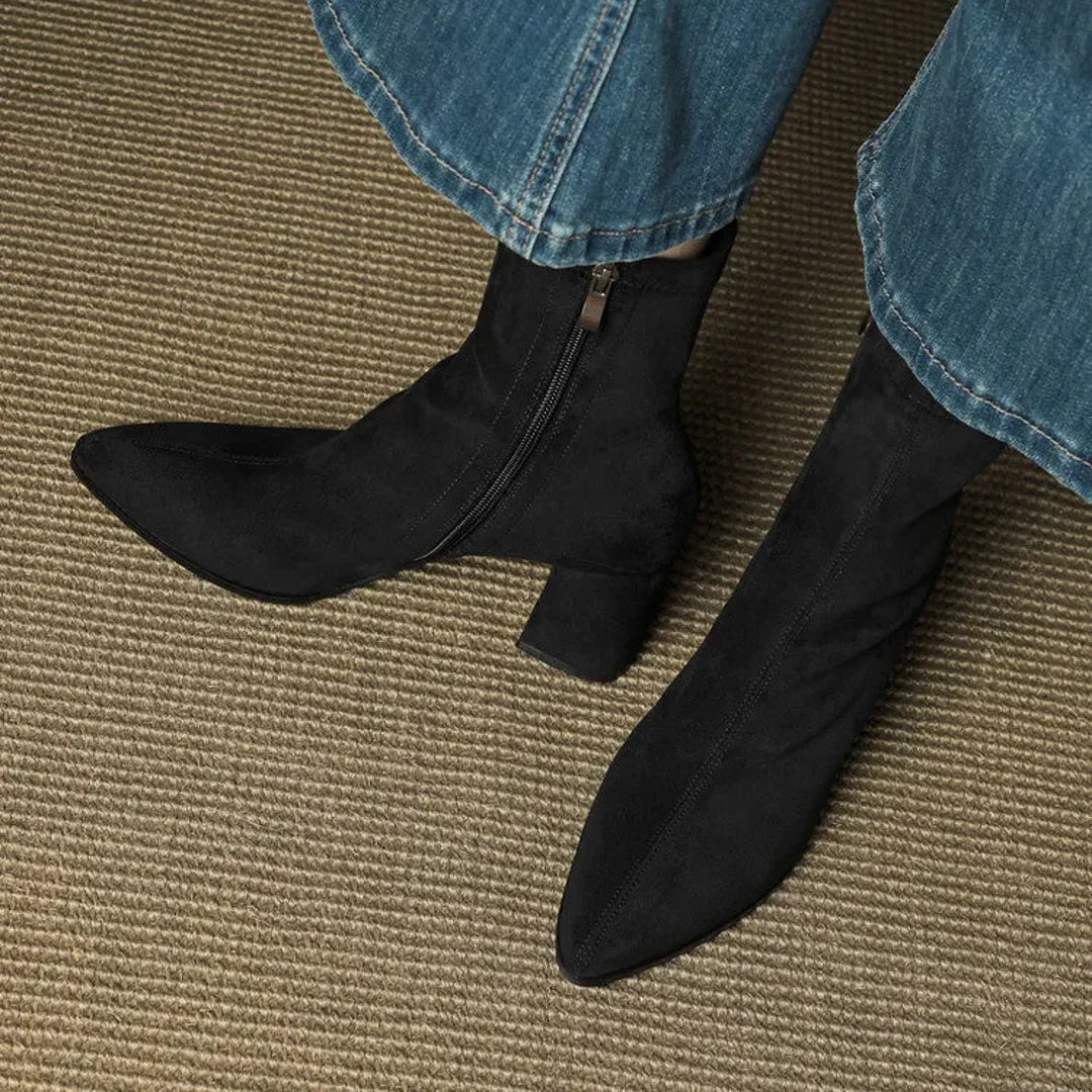 Women's heeled ankle boots