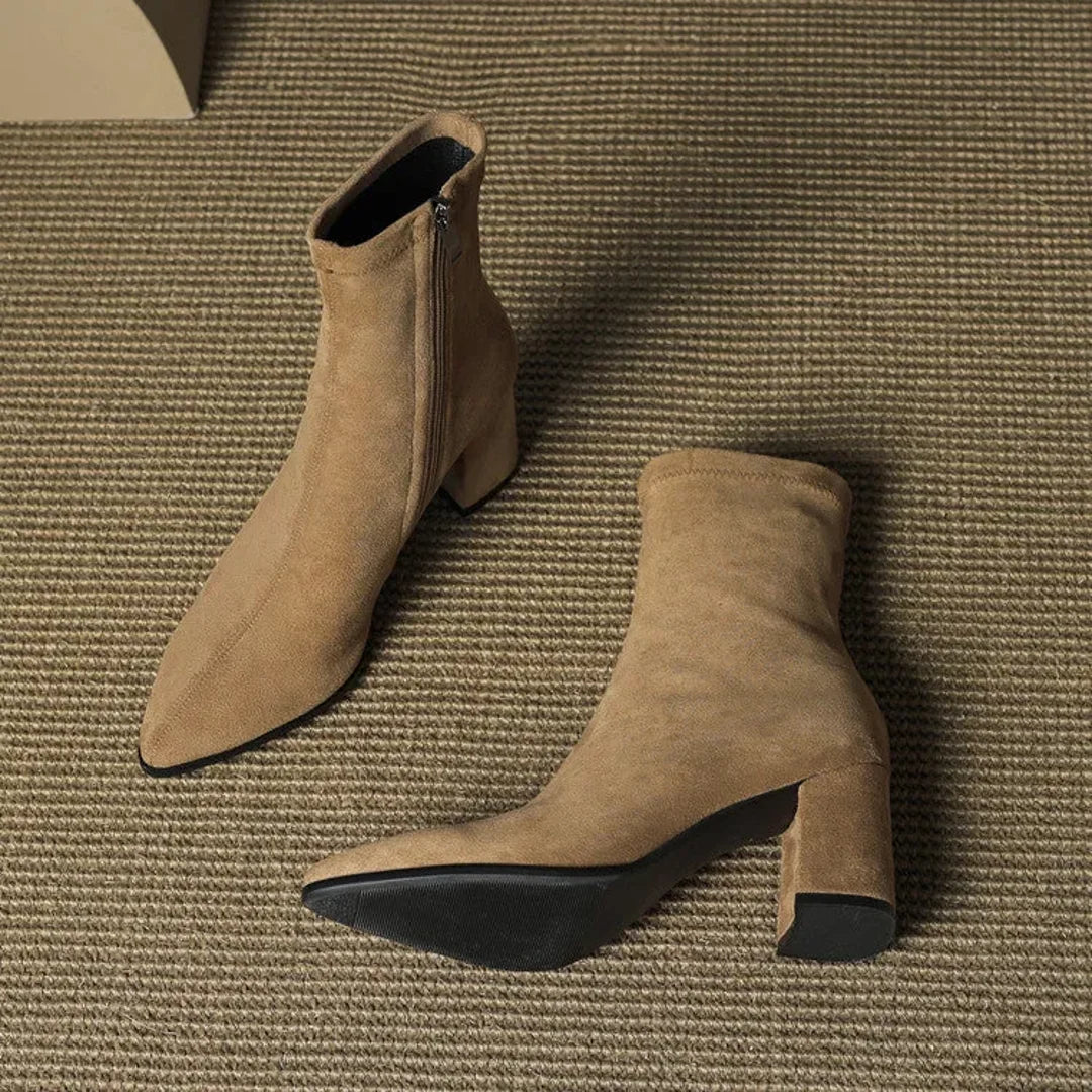 Women's heeled ankle boots