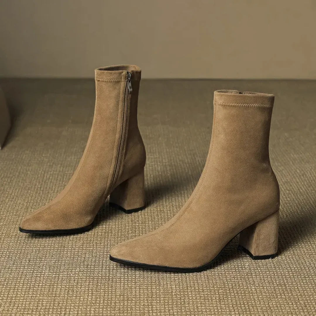 Women's heeled ankle boots