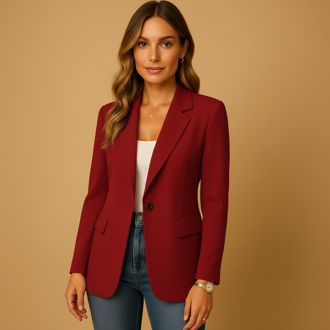 NOA | CHARLOTTE WOMEN'S TAILORED SINGLE BREASTED BLAZER