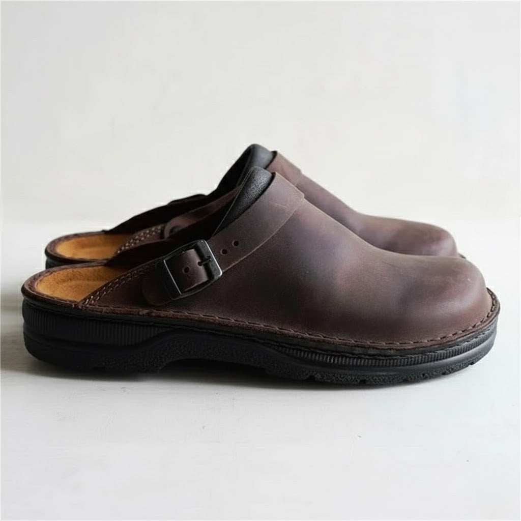 NOA | ARTHUR ORTHOPAEDIC LEATHER CLOGS