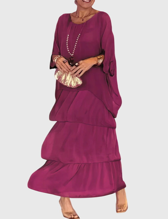NOA | BOHO LAYERED MAXI DRESS