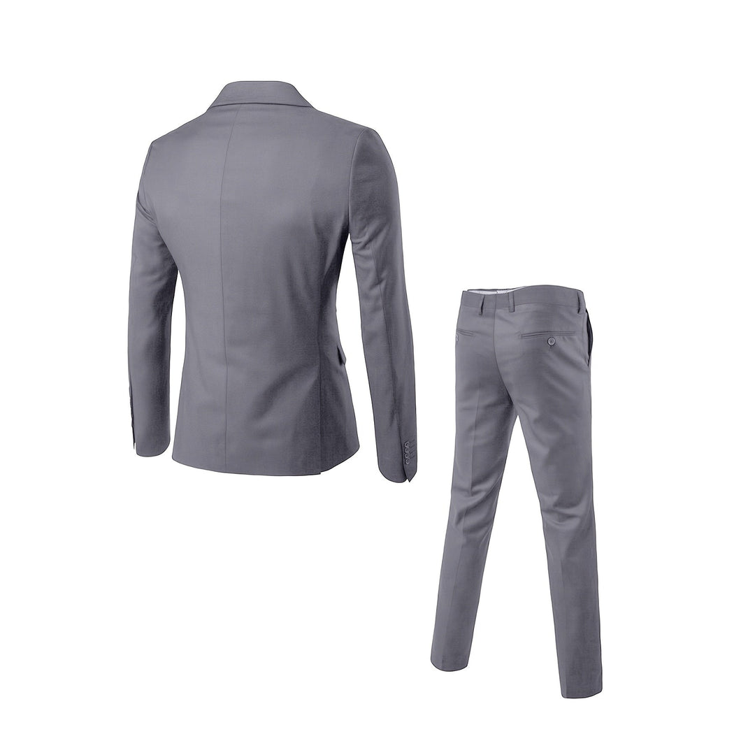 Men's slim fit two-piece suit