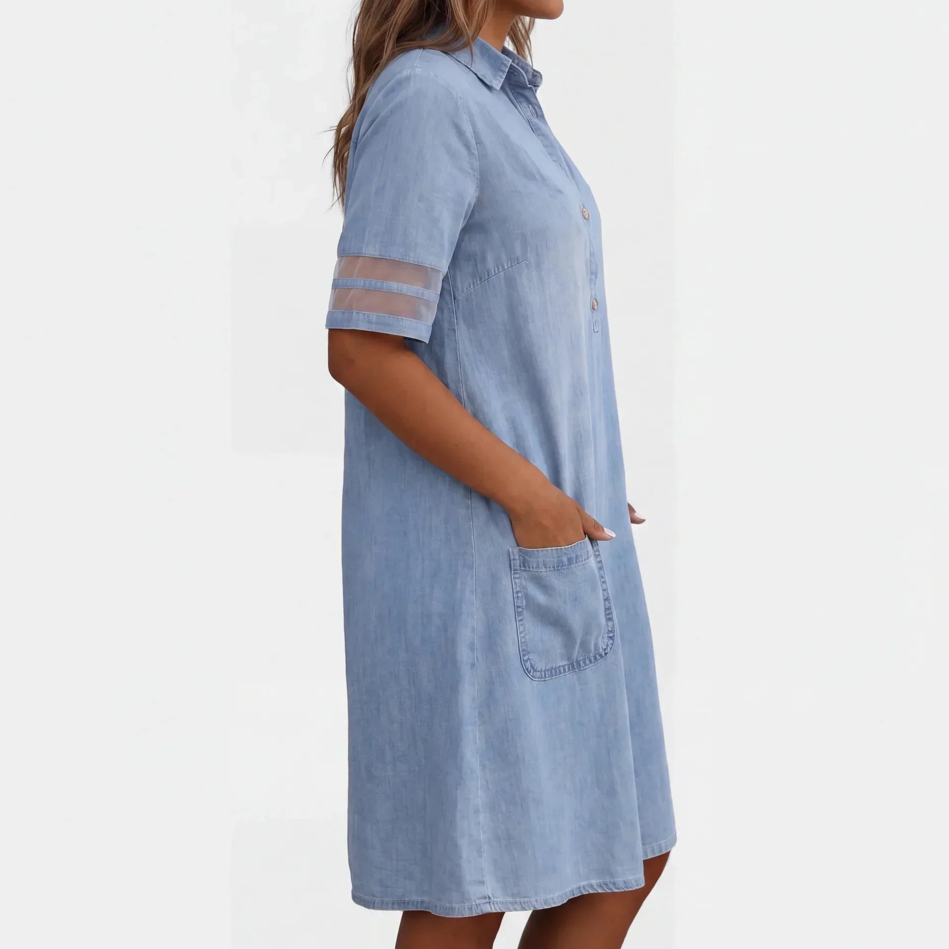 NOA | CLASSIC DENIM SHIRT DRESS