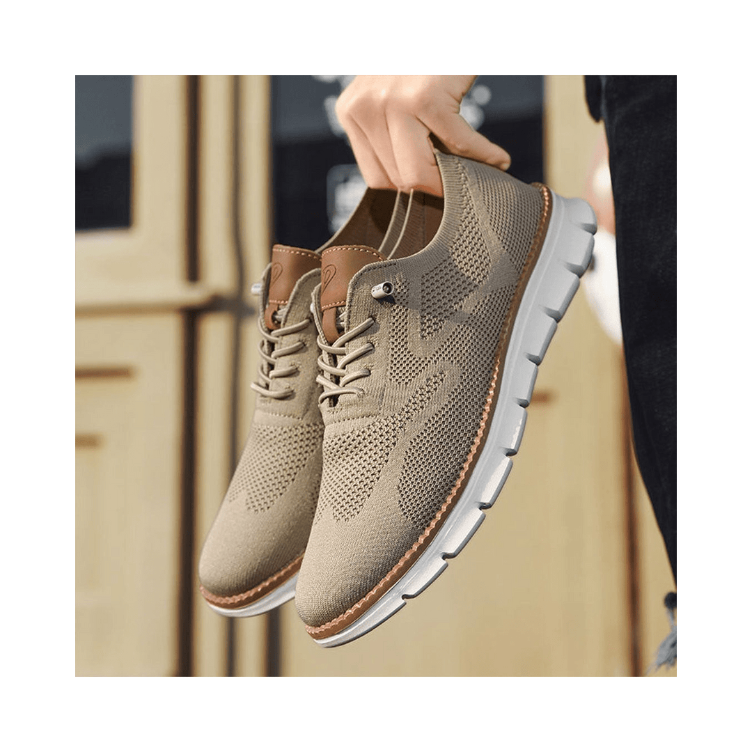NOA | JASON MEN'S LIGHTWEIGHT MESH CASUAL TRAINERS
