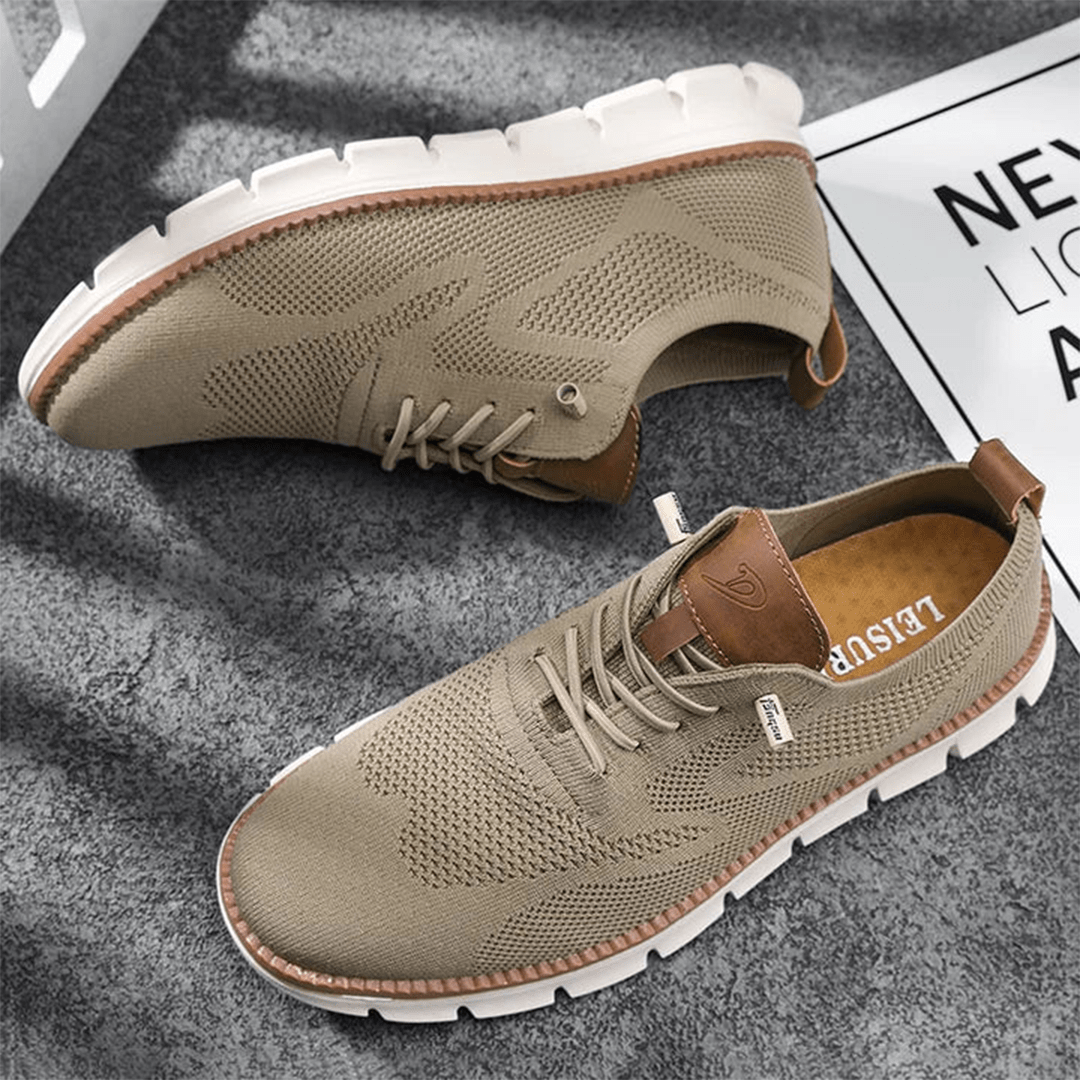NOA | JASON MEN'S LIGHTWEIGHT MESH CASUAL TRAINERS