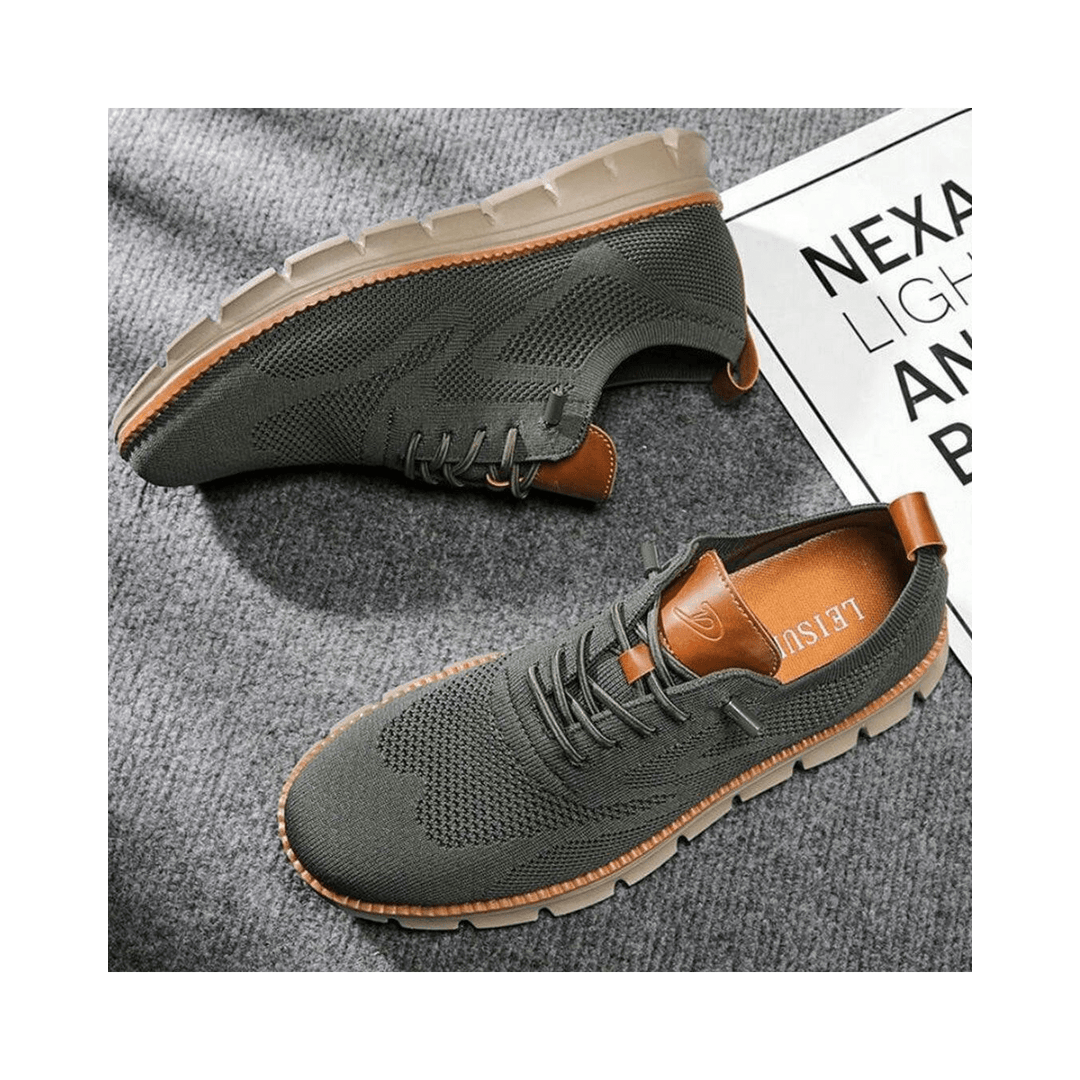 NOA | JASON MEN'S LIGHTWEIGHT MESH CASUAL TRAINERS