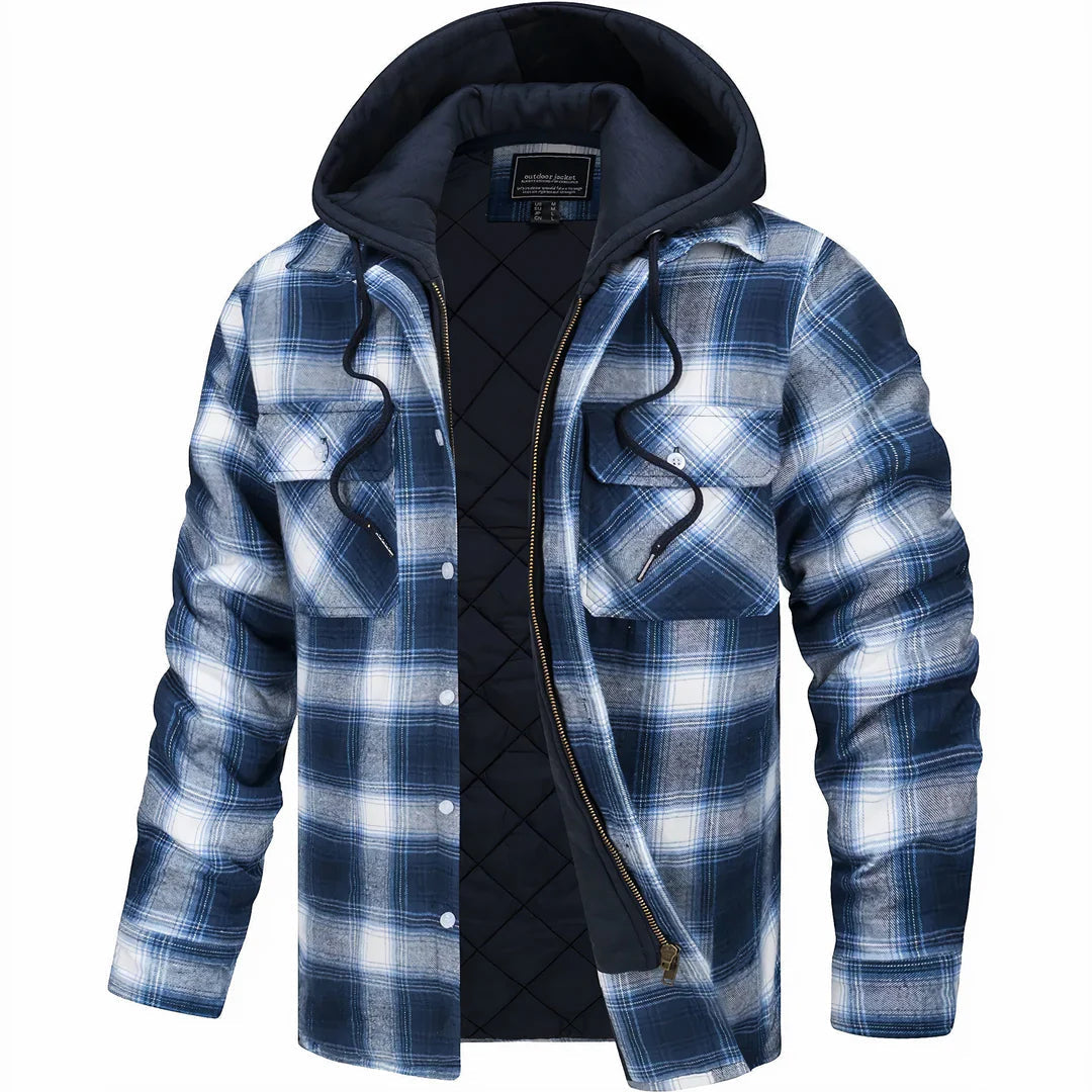 Merrick Men's Wool Blend Zip Coat
